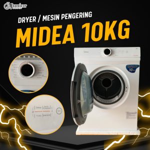 mesin pengering midea 10 kg - toko peralatan laundry