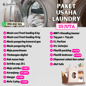 paket usaha laundry lengkap untuk pemula dan profesional