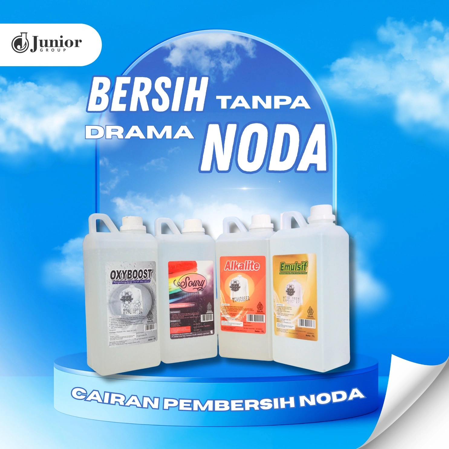 Paket Cairan Pembersih Noda Laundry – Solusi Lengkap Anti Noda